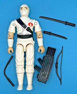 GI Joe Storm Shadow 1984 100 % completo increíble color blanco, ¡como nuevo!! Foto 1 de 3