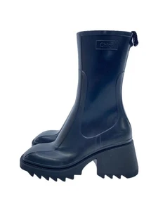 Chloe Other Regenstiefel 36 schwarz PVC gebraucht - Bild 1 von 6