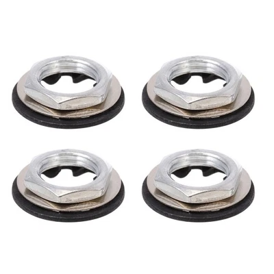  12 Pcs Electric Guitar Parts Star Shaped Gasket Potentiometer Nut - Image 1 of 4