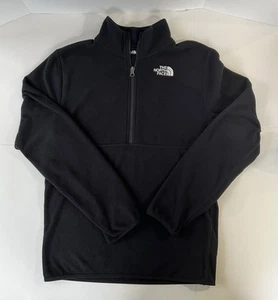 The North Face 1/4 Zip Sweater Black NWOT Size is Teen XXL - Picture 1 of 6