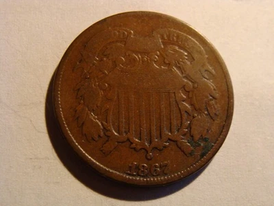 1867 Two Cent pc. - Image 1 of 2