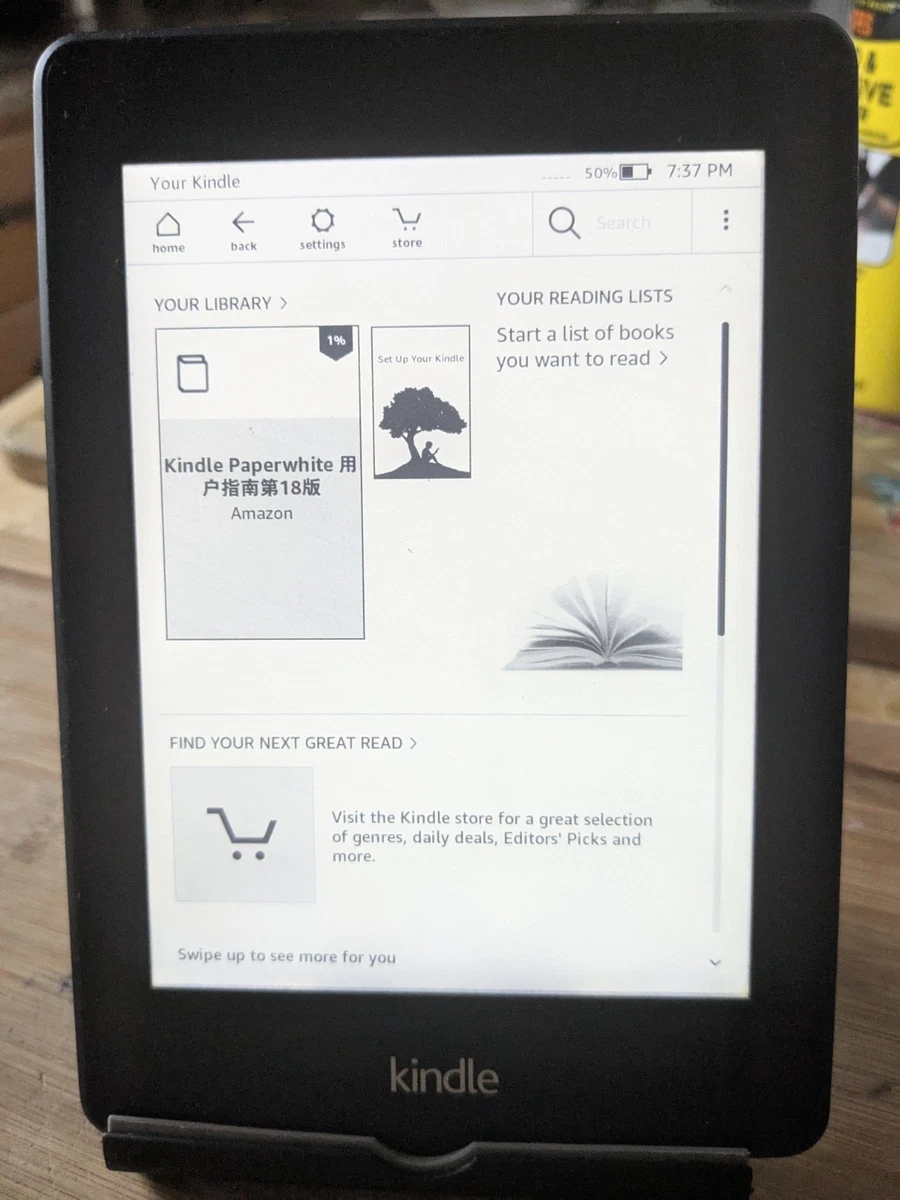 Amazon Kindle Paperwhite (7th Generation) 4 GB eBook Readers for