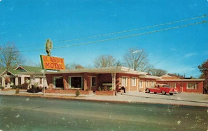 HOT SPRINGS AR ARKANSAS EL RANCHO MOTEL AÑOS 50 POSTAL VINTAGE 091024 T - Imagen 1 de 2