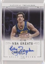 2013-14 Panini National Treasures NBA Greats /49 Kelly Tripucka #NG-KT Auto