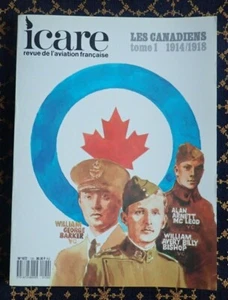 ICARE N°120~LES CANADIENS 1914/1918~ROYAL NAVAL AIR SERVICE~ROYAL FLYING CORPS~ - Picture 1 of 3