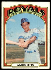 1972 TOPPS AMOS OTIS KANSAS CITY ROYALS #10