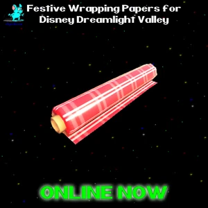 🎅 42 x 99 Festive Wrapping Papers for Disney Dreamlight Valley ❇️ ONLINE ❇️ 🎅 - Picture 1 of 2