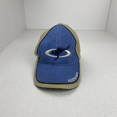 Gorra de tenis de béisbol Australia canguro ajustable oliva y azul Foto 1 de 4