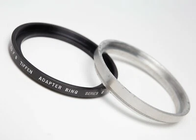 Tiffen Series 8 Adapter 60mm Fine Thread Filter Holder & Retaining Ring 60 F 8 - Image 1 of 4