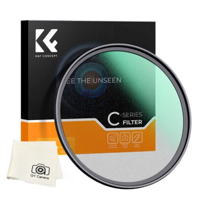 K&F Concept 49mm Diffusion Filter Black Pro Mist 1/2 AR Coated Sony 50mm f/1.8 E - Image 1 of 4