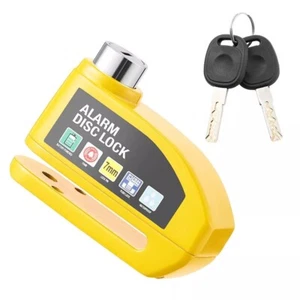 Cerradura de moto cerradura de disco de freno cerradura de moto freno de disco con alarma - Imagen 1 de 11