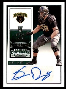 2016 Panini Contenders Draft Picks #253 Spencer Drango RC Baylor Bears