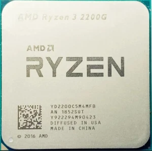 Lot (10 units) of AMD CPU RYZEN 3 2200G 3.5GHZ Socket AM4 - Picture 1 of 1