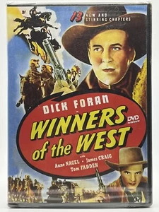 Winners of the West (1940) Brand New DVD *FREE SHIPPING. Dick Foran, Anne Nagel - Picture 1 of 3