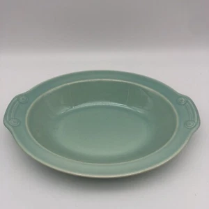 Vintage Taylor Smith Taylor LuRay Pastel Surf Green Oval Vegetable Bowl 10 1/8” - Picture 1 of 6