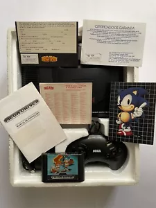 SEGA MEGA DRIVE 2 TECTOY BRAZILIAN CONSOLE COMPLETE IN BOX - IN GOOD CONDITION - Picture 1 of 11