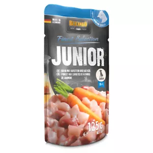 Belcando Junior Huhn mit Karotten und Lachsöl 125 g, NEU - Bild 1 von 1