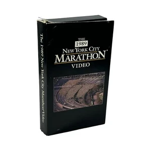 Vintage 1989 The New York City Marathon Video VHS RARE NY Road Runners Club - Imagen 1 de 5