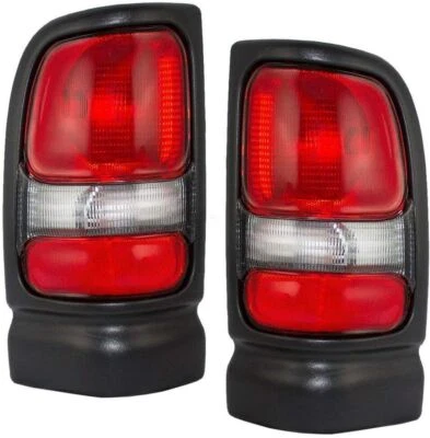 Tail Lights Taillamps Left/Right Pair Set for 94-02 Dodge Ram 1500 2500 3500 - Image 1 of 2