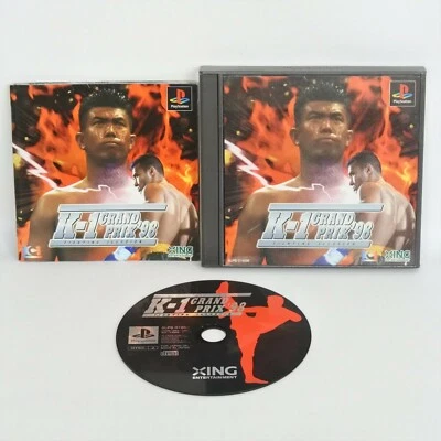 K-1 GRAND PRIX '98 PS1 Playstation ccc p1 - Image 1 of 2