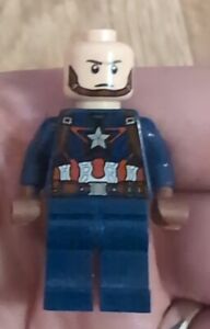 LEGO Super Heroes Marvel Captain America Minifigure 2016 - Read Description 