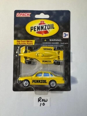Golden Wheel - PENNZOIL - TWO PACK - 1:87 Scale - Die-Cast - BRAND NEW - Image 1 of 2