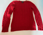 LAUREN RALPH LAUREN Pullover Pulli Sweater Wollgemisch mit Kaschmir-Anteil Gr.XS