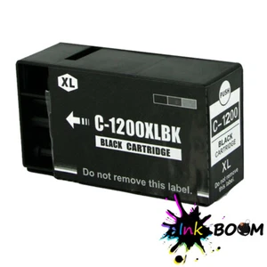1BK Ink Cartridge for PGI1200XL PGI-1200XL MAXIFY MB2720 MB2020 MB2120 MB2320 - Picture 1 of 1