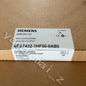 1pc New SIEMENS 6ES7432-1HF00-0AB0 Analog Output Module 6ES7 432-1HF00-0AB0 S7-4 - Picture 1 of 2