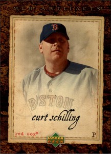 2007 (RED SOX) Artifacts #4 Curt Schilling