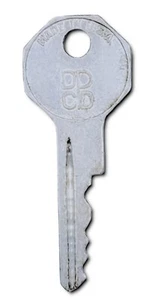 Vtg DPCD Aluminum Key   USA - Picture 1 of 2