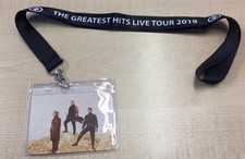 2019 TAKE THAT GREATEST HITS TOUR LANYARD AVAILABLE IN BLACK WITH TOURS DATES 