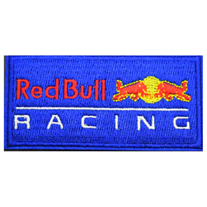 Red Bull Racing F1 Formula One Blue Patch, Iron On/Sew On  3" X 1.5"