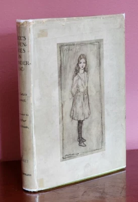 1907 FIRST EDITION ALICE IN WONDERLAND, LEWIS CARROLL ILLUSTRATED ARTHUR RACKHAM - Image 1 of 4