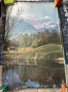 Vintage Canvas Wall Murals 3 Each At 48” X 75” Per Canvas - Picture 1 of 3