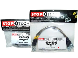StopTech Stainless Steel Brake Line Kit Front & Rear for Supra Lexus SC300 SC400 - Picture 1 of 1