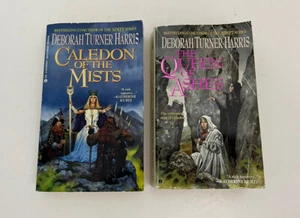 DEBORAH TURNER HARRIS Lot of 2 Fantasy ACE Books Caledon of Mists Queen of Ashes - Imagen 1 de 10
