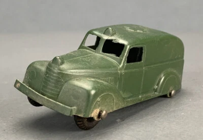 Ambulancia del ejército fundido a presión de juguete Tootsie de colección de los años 40 D0896 Foto 1 de 4