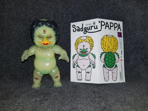 SADGURU PAPPA GID Nastyplt Unbox Industries 2018 yokai kappa sofubi FREE SHIPPIN Cover