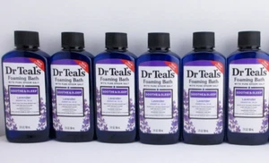 Dr. Teals Foaming Bath, Soothe & Sleep LAVENDER, 3 fl oz each, 6 Total - Picture 1 of 3