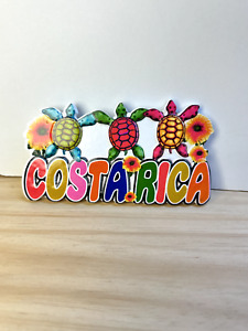 Costa Rica souvenir magnetic handmade and hand painted