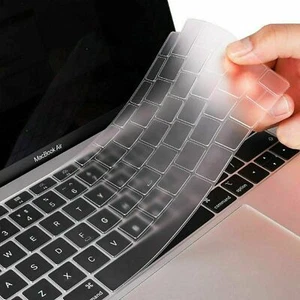 Soft Silicone Keyboard Cover Skin for Apple MacBook Pro Air - 2016-2022 Models - Picture 1 of 13