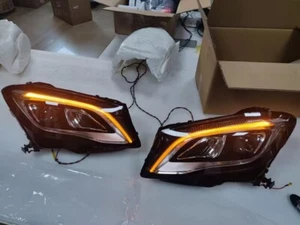 2015-2019 year For Mercedes GLA250 Base GLA LED Headlights front lamps LD - Foto 1 di 5