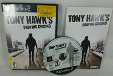 2007 Tony Hawk's Proving Ground Playstation 2 PS2 Complete Black Label Scratched