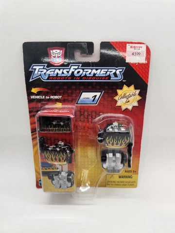 Transformers Robots In Disguise Hot Shot Collectible Tin Hasbro 2003 Level 1 Cover