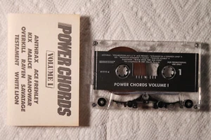 Power Chords pro cassette THRASH metal Anthrax Overkill Savatage Manowar TESTED - Picture 1 of 1