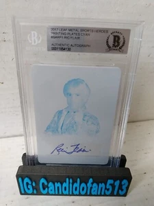 Ric Flair 2017 Leaf Pop Century Auto Autographed Signed Printing Plate 1/1 WWE - Picture 1 of 1