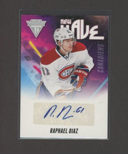 2011-12 Panini Titanium New Wave Autographs #12 Raphael Diaz