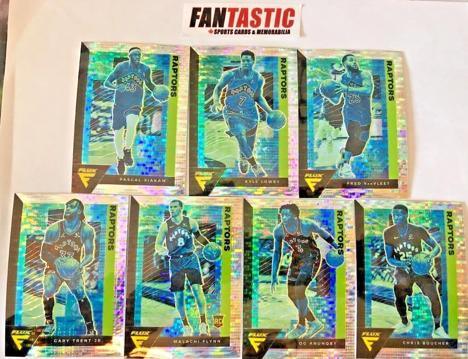2020-21 Panini Flux Basketball PULSAR PRIZM - YOU PICK Toronto Raptors - Image 1 of 2