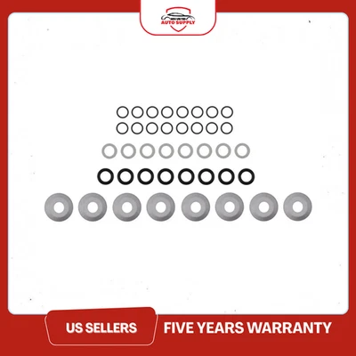 Sellos de inyector de combustible 2014-19 Gen V LT motores LT1 LT4 L83 L86 L8B Felpro ES73128 Foto 1 de 2